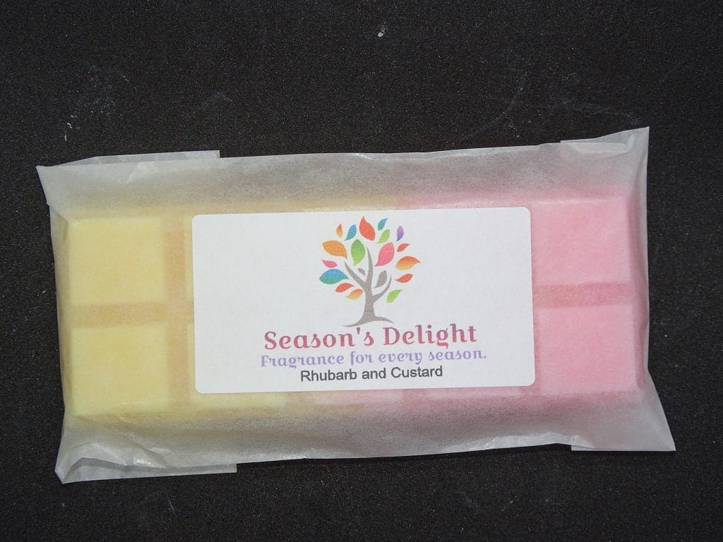 Rhubarb And Custard Wax Melt Bars. - Image 5