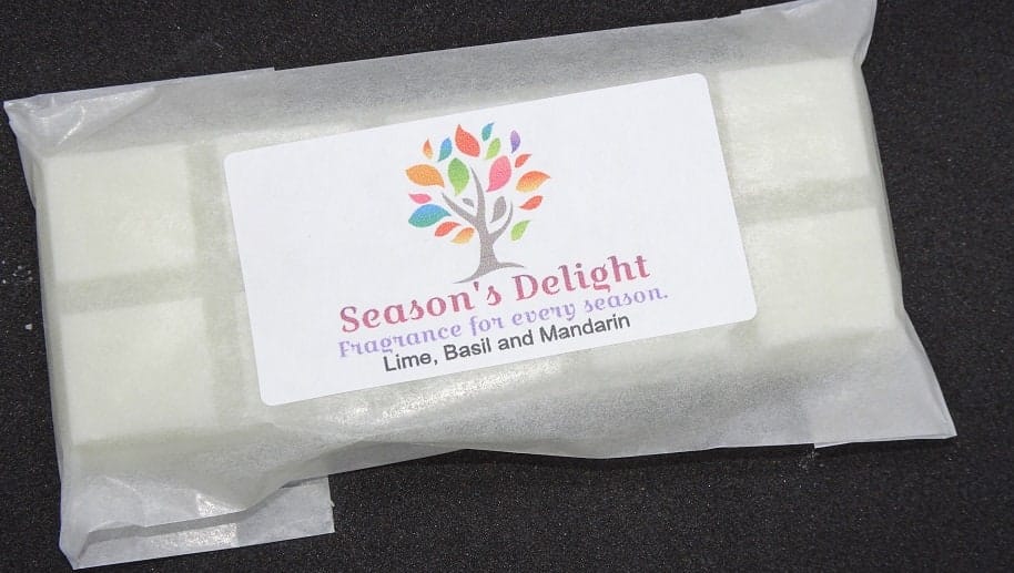Lime, basil and Mandarin Wax Melts. - Image 6