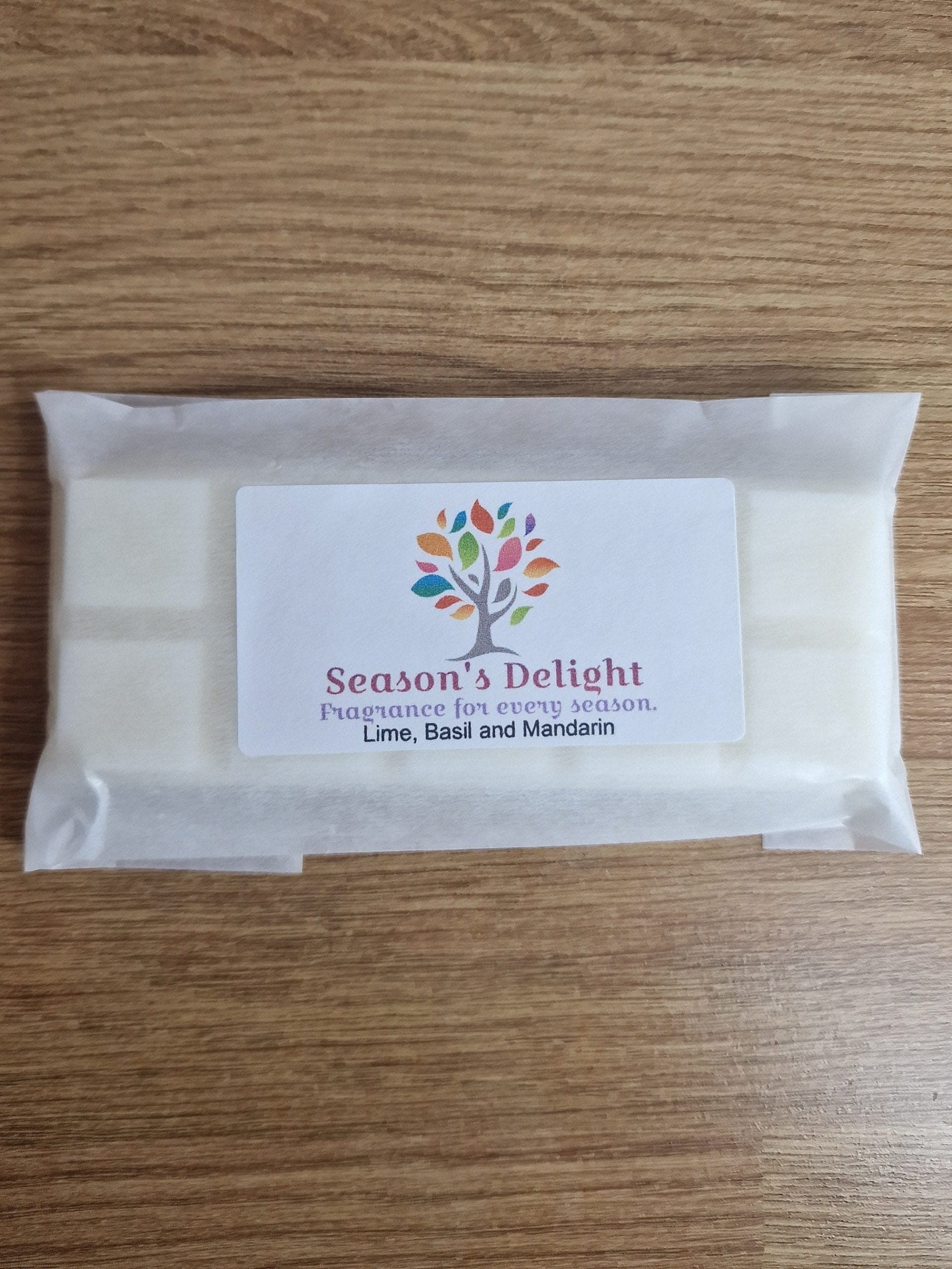 Lime, basil and Mandarin Wax Melts. - Image 3