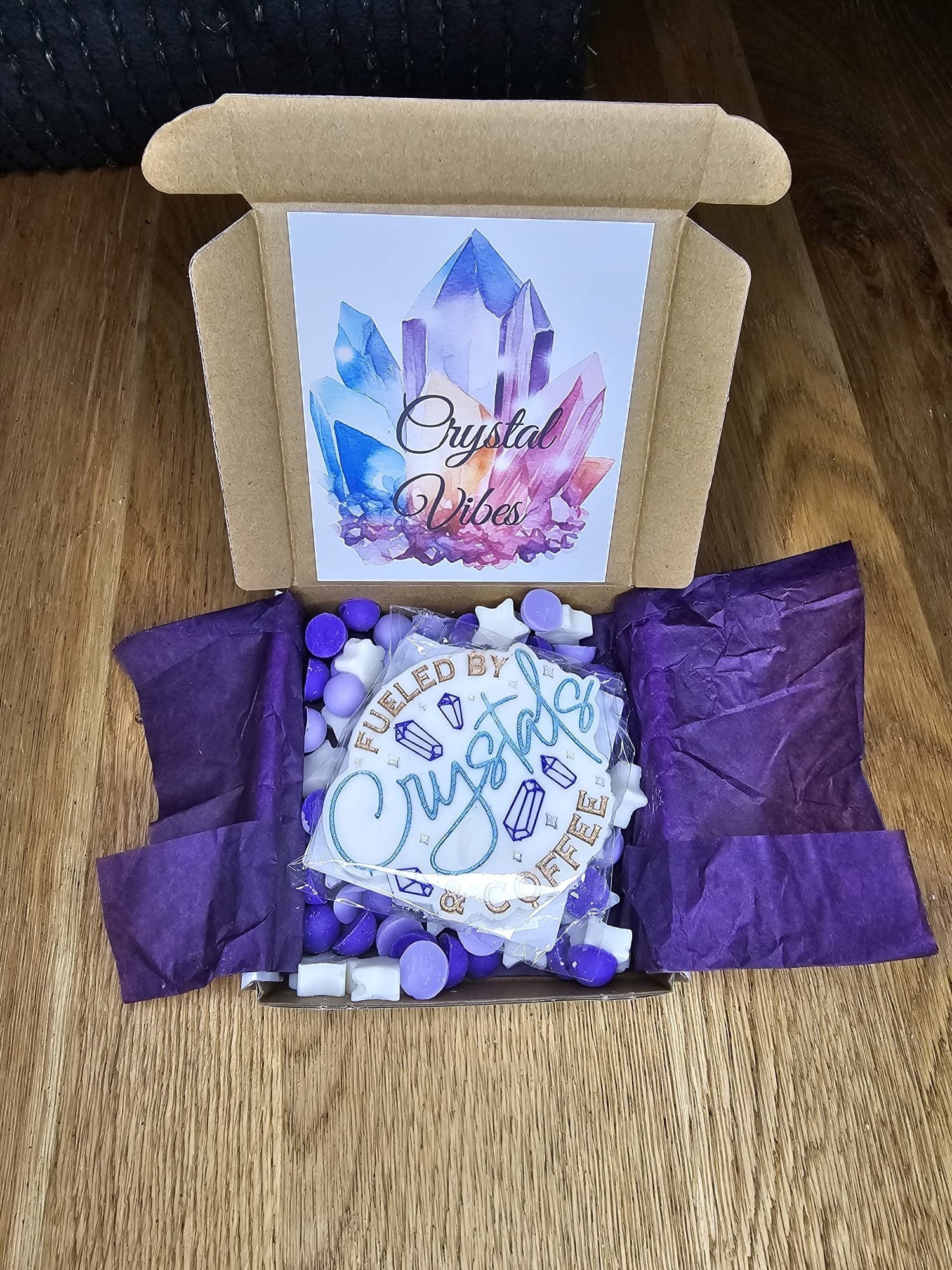 Crystal dreams and amethyst wax melts box. - Image 3