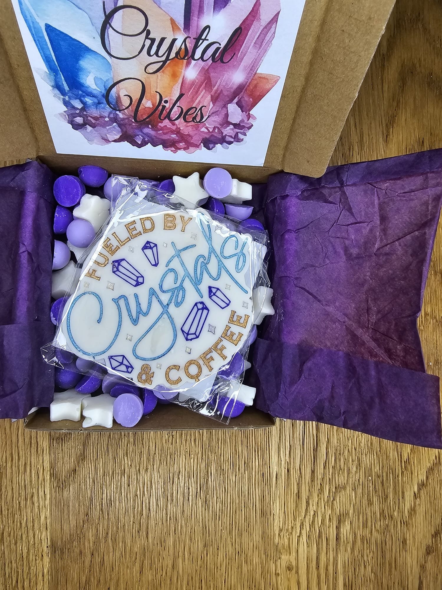 Crystal dreams and amethyst wax melts box. - Image 5
