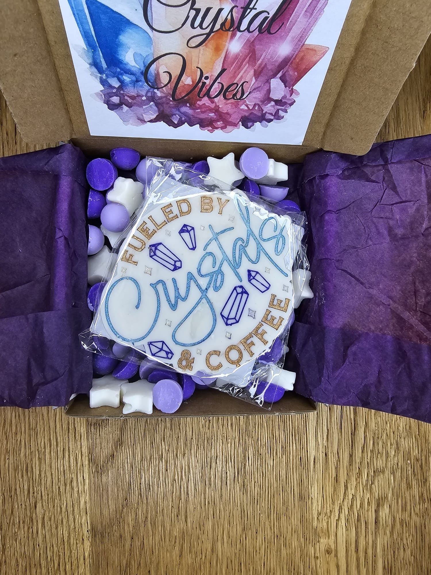 Crystal dreams and amethyst wax melts box. - Image 2