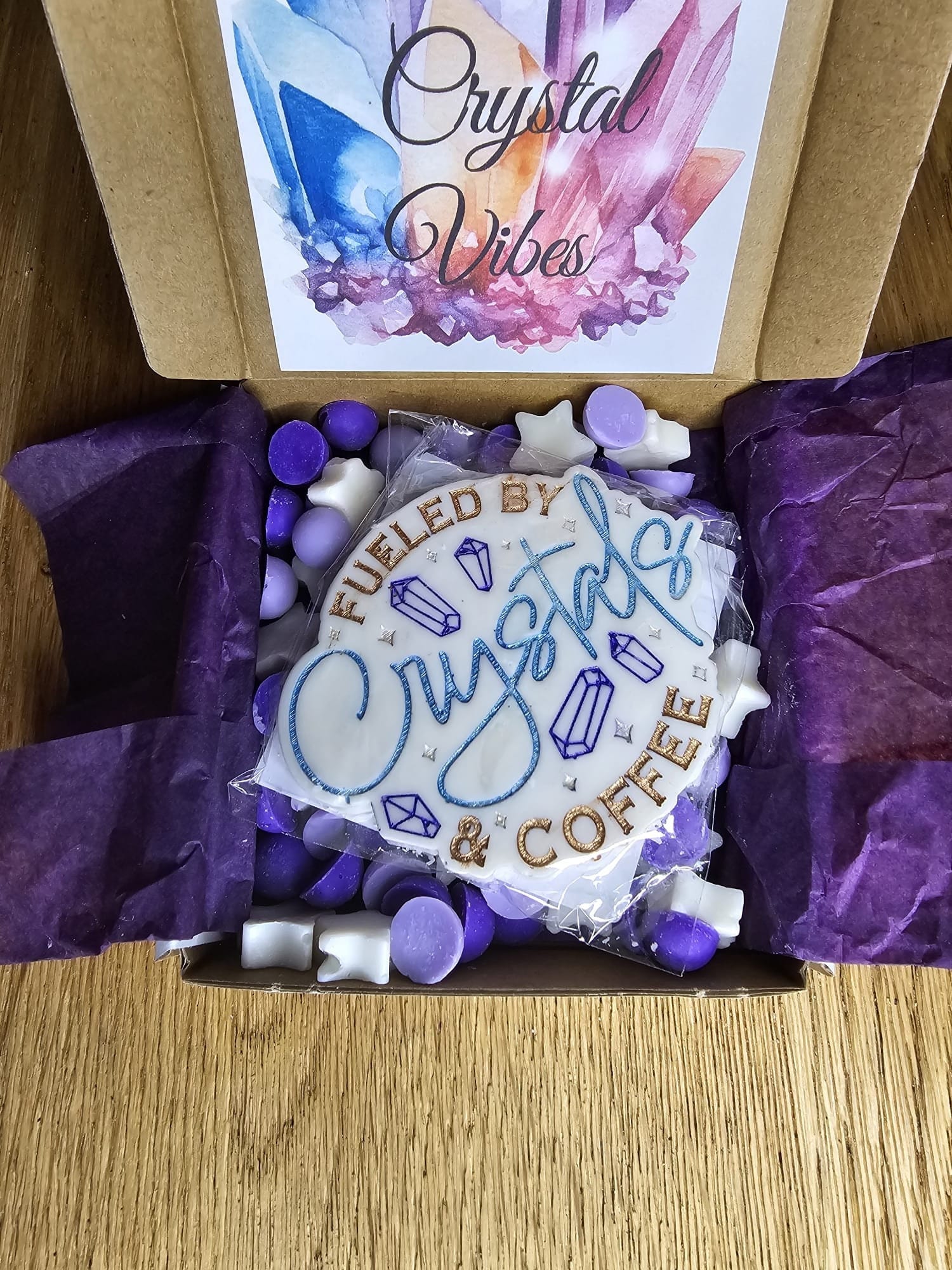 Crystal dreams and amethyst wax melts box. - Image 4