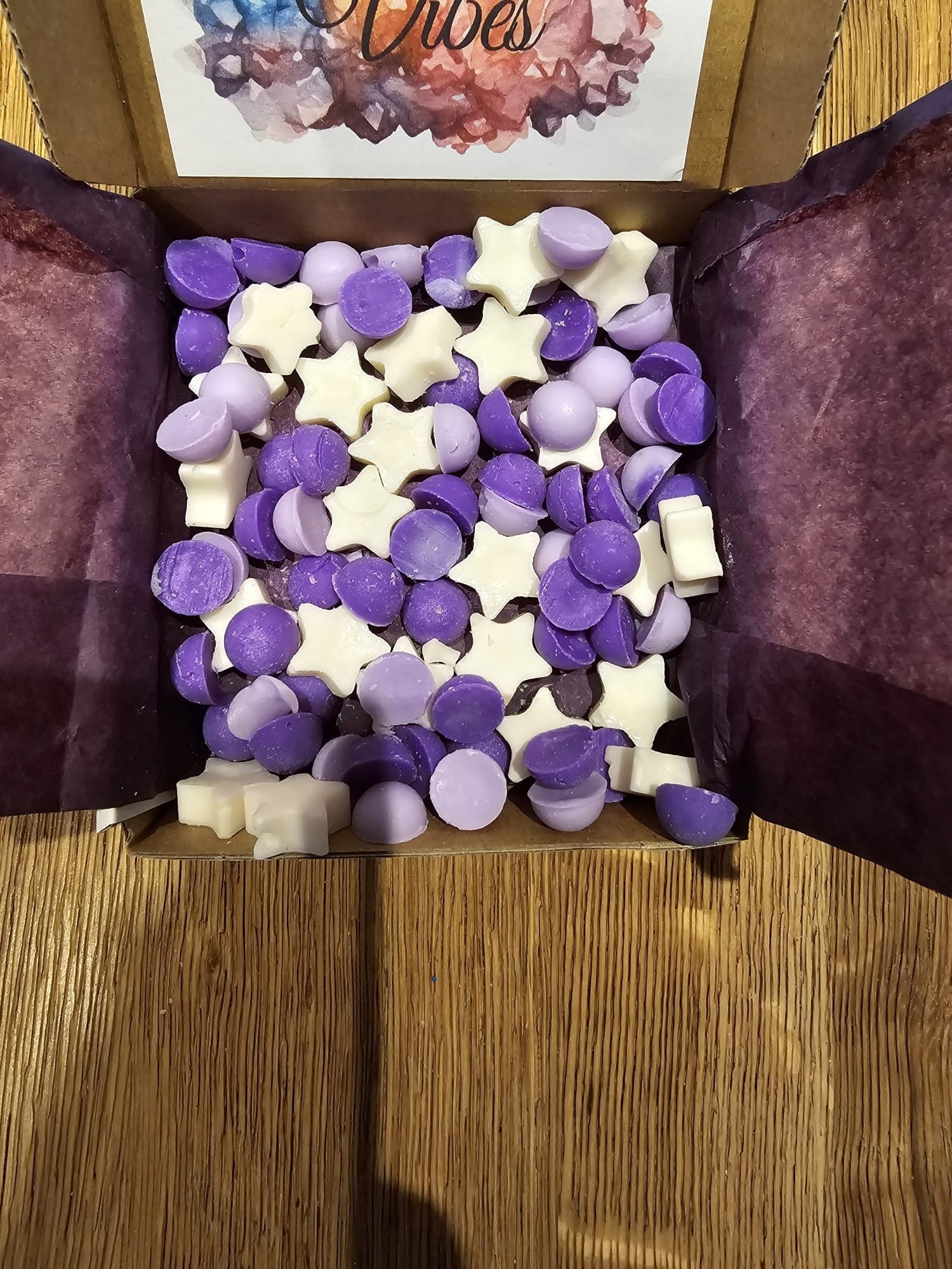 Crystal dreams and amethyst wax melts box. - Image 6