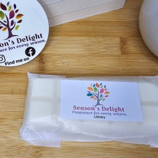Library fragranced Wax Melt.