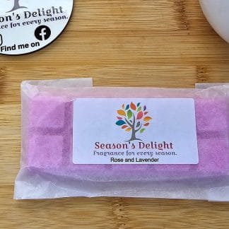 Rose and Lavendar Wax Melts.