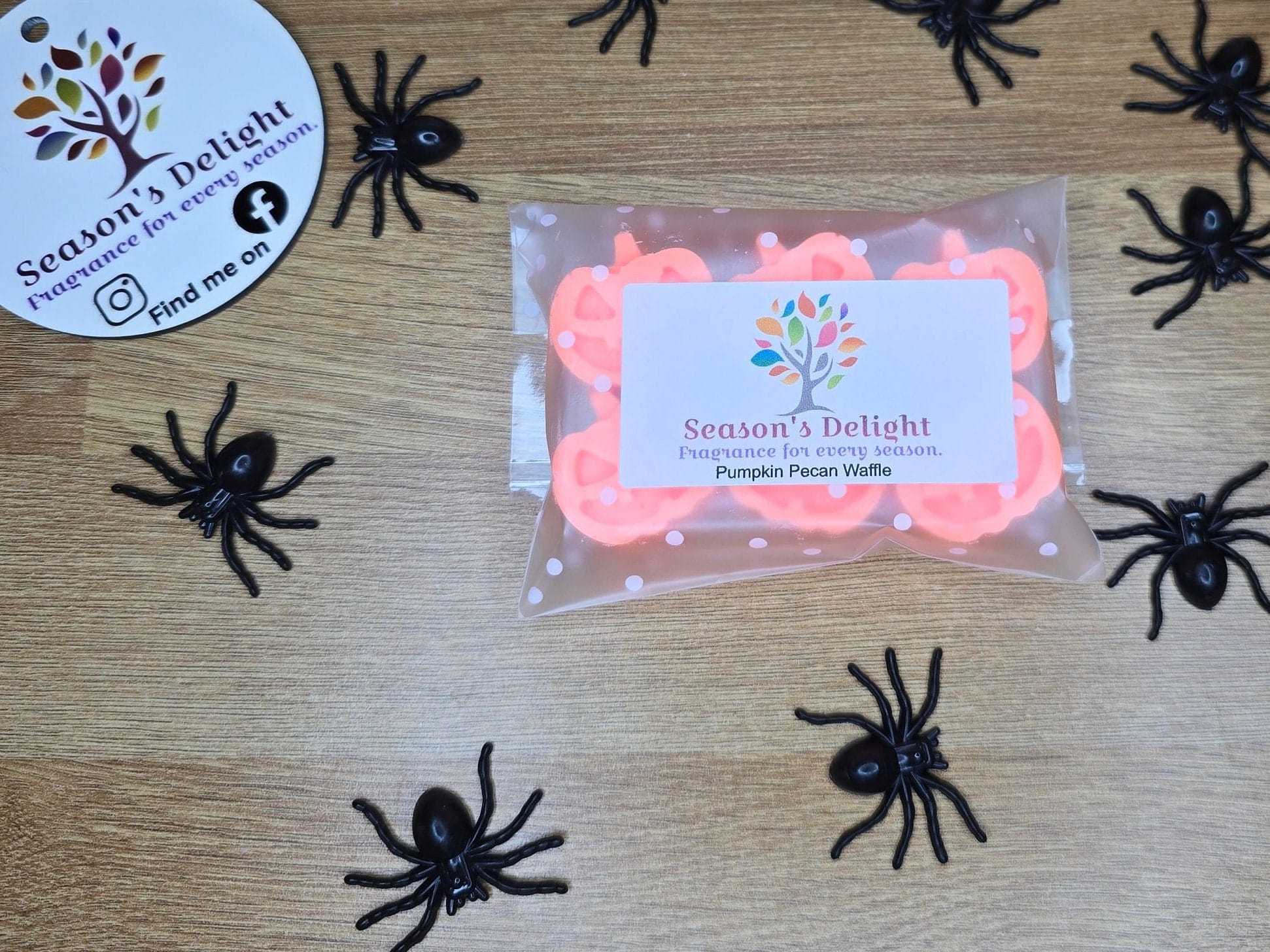 Pumpkin Pecan Waffle Wax Melts.