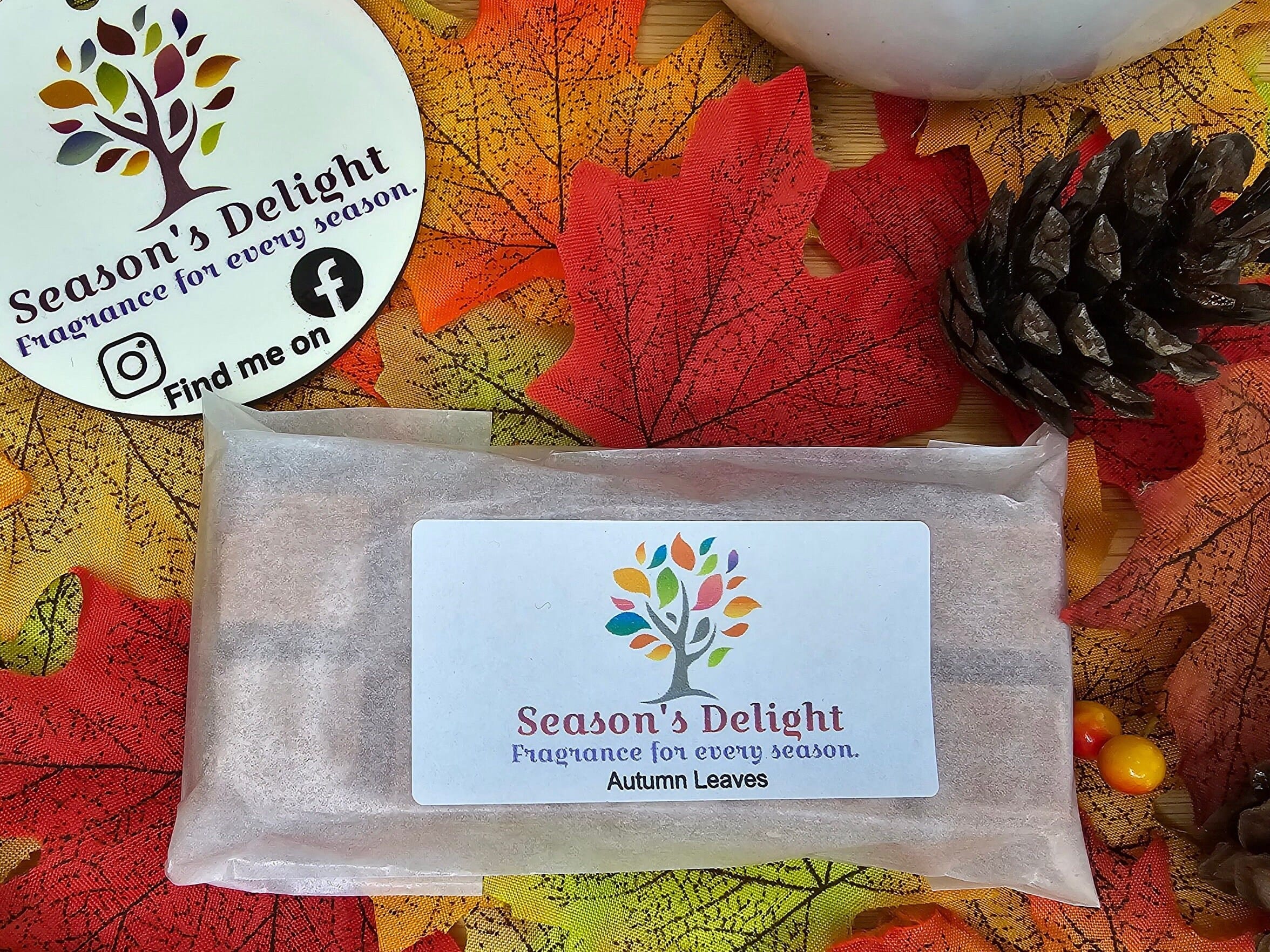 Autumn leaves Wax Melts.