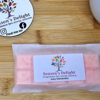 Juicy Clementine wax melts.