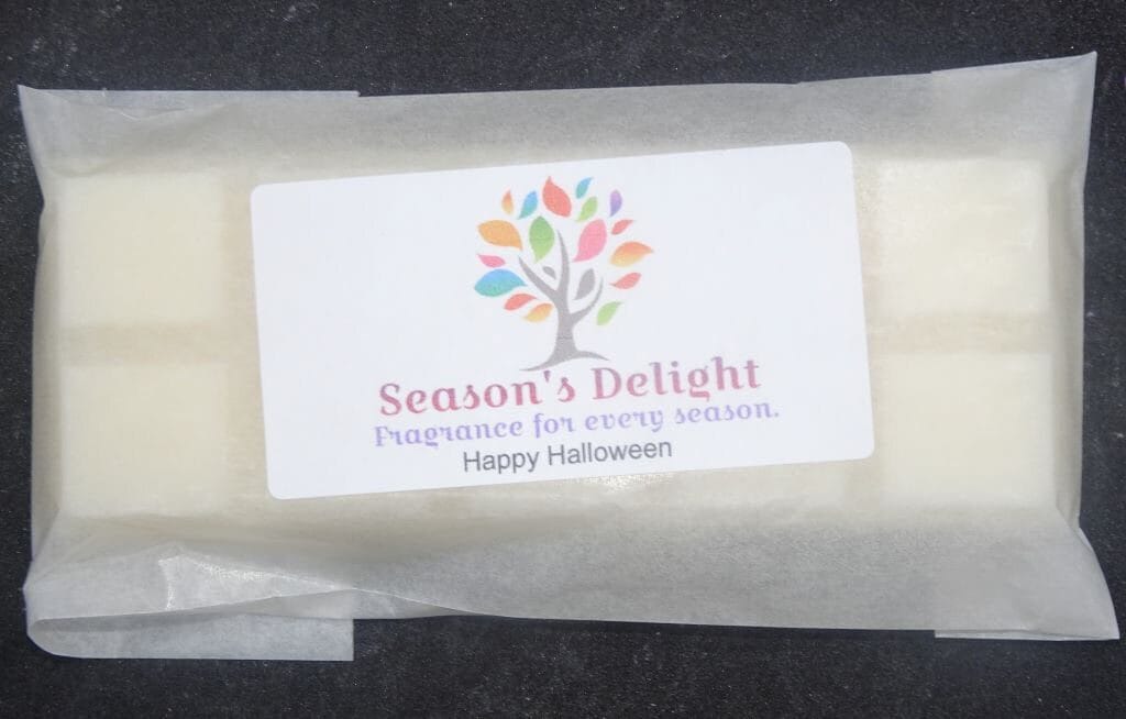 Happy Halloween snap bar wax melts A spooky sweet candy fragrance, highly scented, vegan friendly, soy wax. Autumn, cosy, ghouls, - Image 3