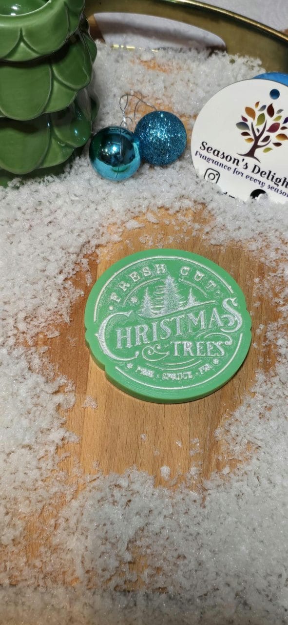 Christmas tree scented Soy wax melt. Strong scented Christmas seasonal long lasting highly fragranced. Gift ideas - Image 2
